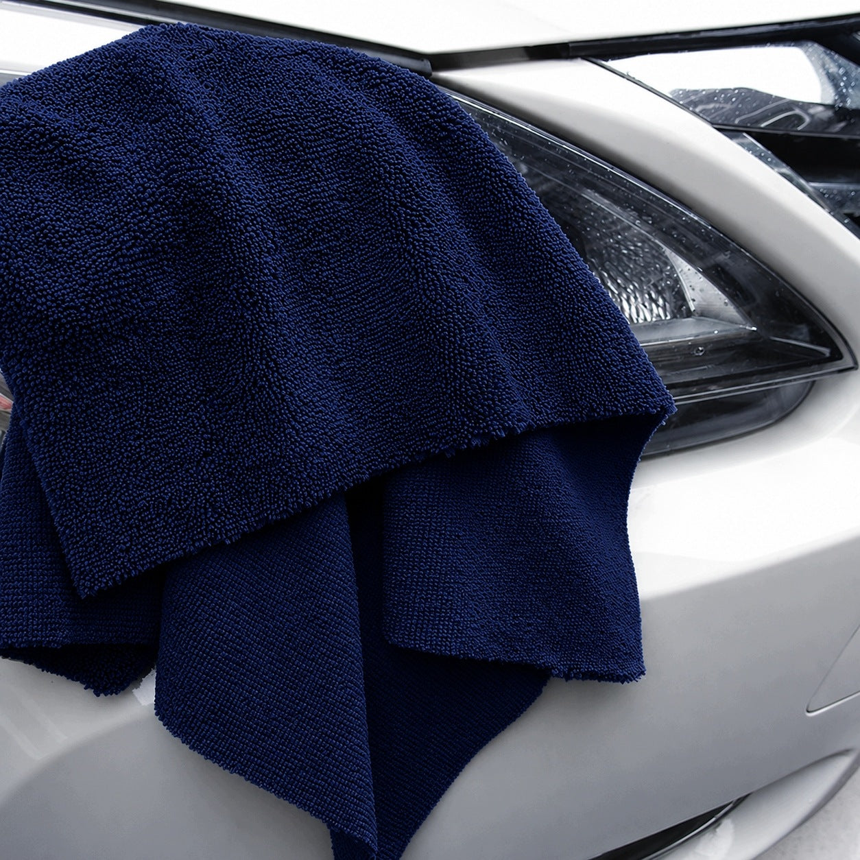10x MICROFIBER SEAMLESS 40x40 320GSM CAR CLOTH DETAILING BLUE Manufacturer code ścierka microfibra 40x40