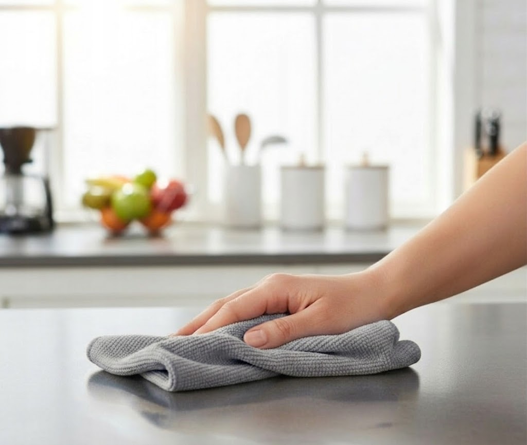 10x Microfiber Cloth 30x30cm 200gsm Grey ULFUR Soft Manufacturer code UF15130G