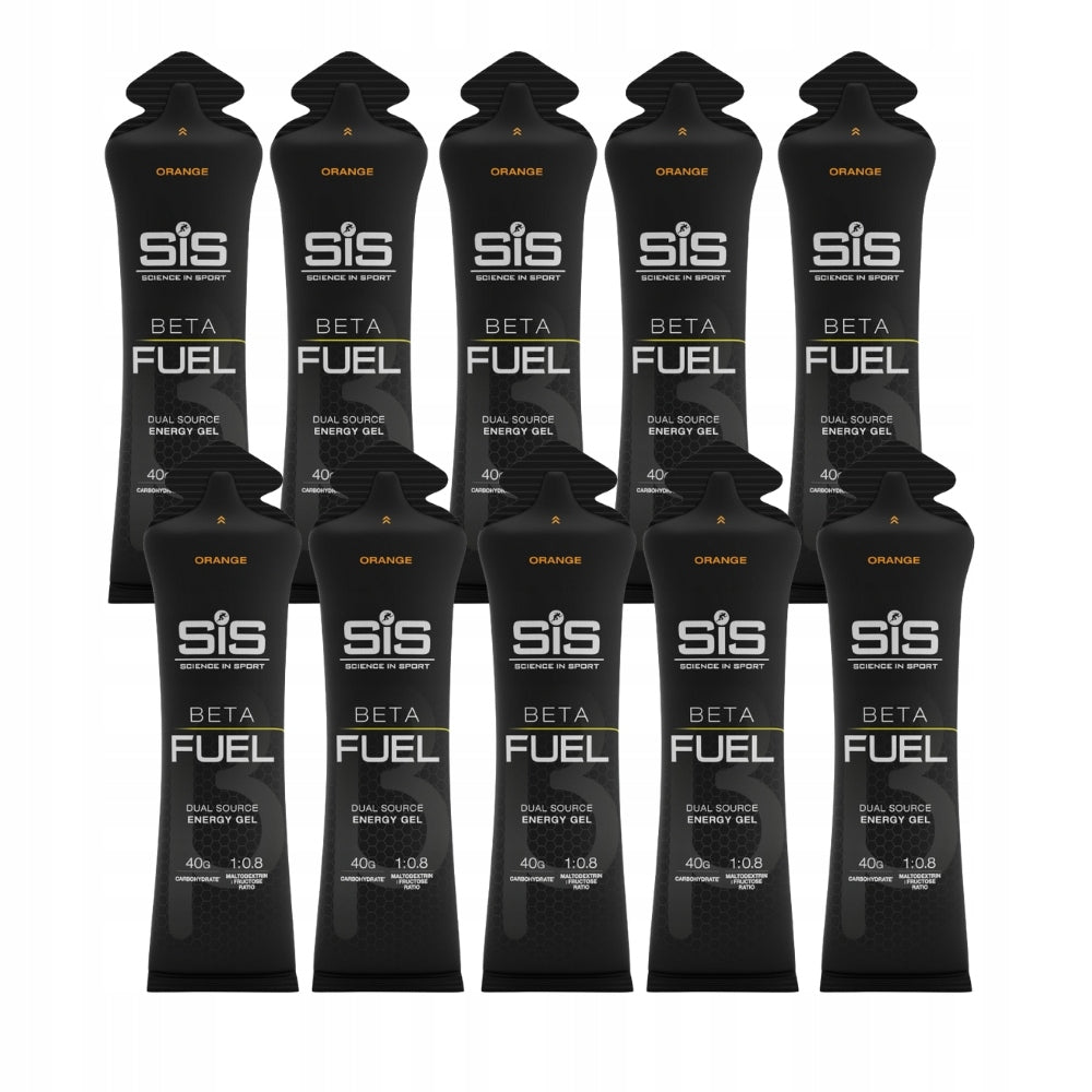 10x SIS ENERGY GEL BETA FUEL 60 ml STRENGTH ENERGY STIMULATION CONDITION Expiration date at least six months from the date of purchase