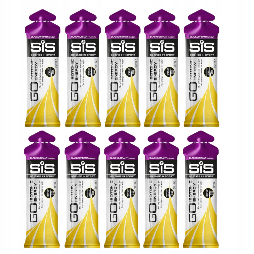 10x SIS isotonic energy gel 60ml currant energy gel carbohydrates