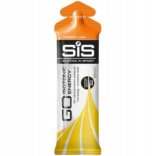 10x SIS isotonic energy gel 60ml orange energy gel carbohydrates Packaging status original