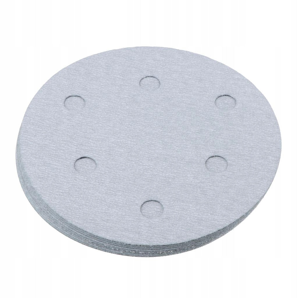 10x Sand Disk Polish Grind Pad White Sandpaper Sheet Replacement 5" 600Grit Brand no brand