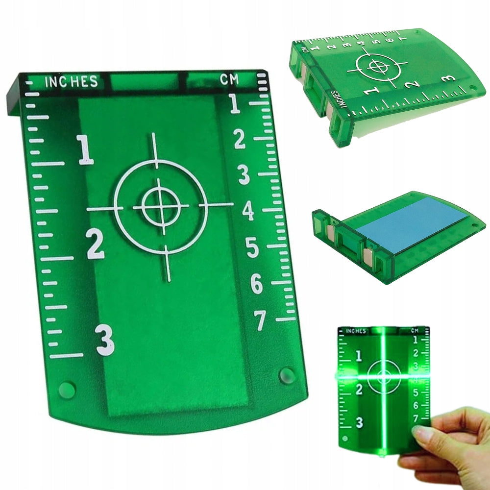 10x7 AIMING DISC FOR CROSS LASER LEVEL MAGNETIC PLATE Packaging status original