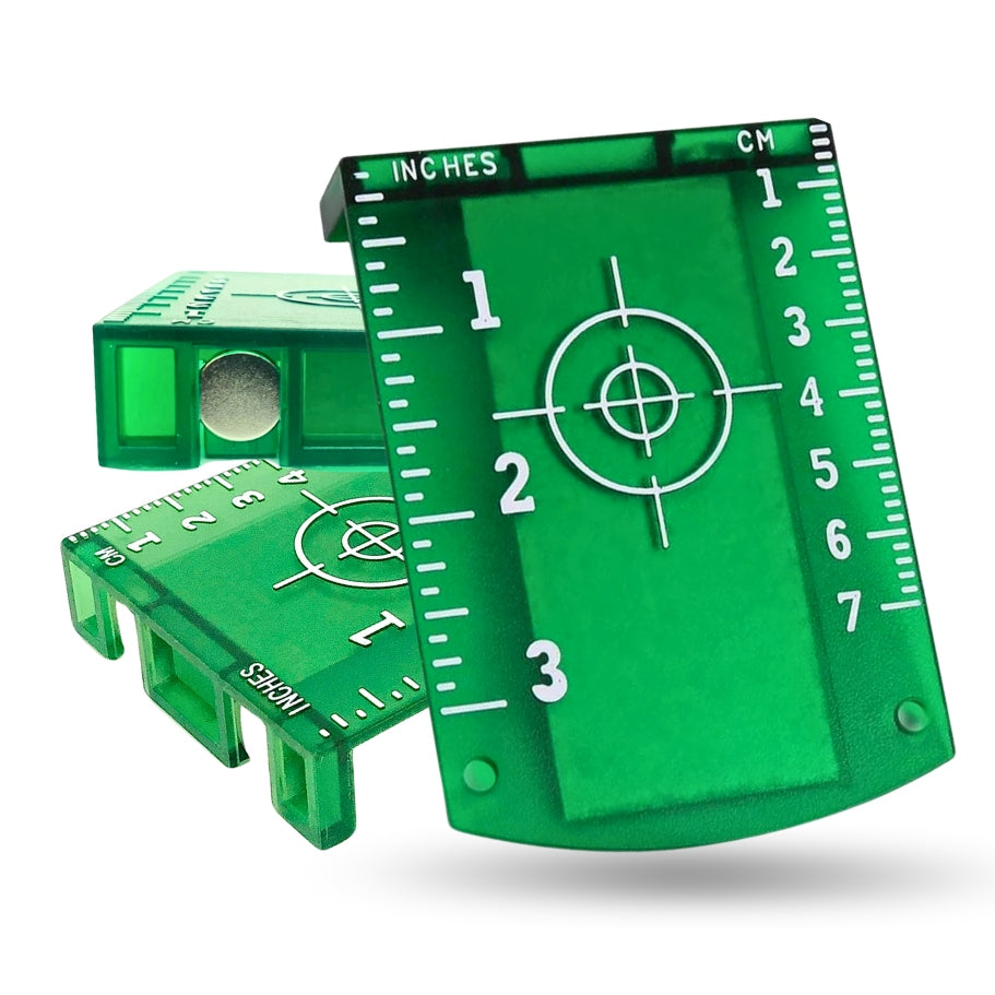 10x7 AIMING DISC FOR CROSS LASER LEVEL MAGNETIC PLATE
