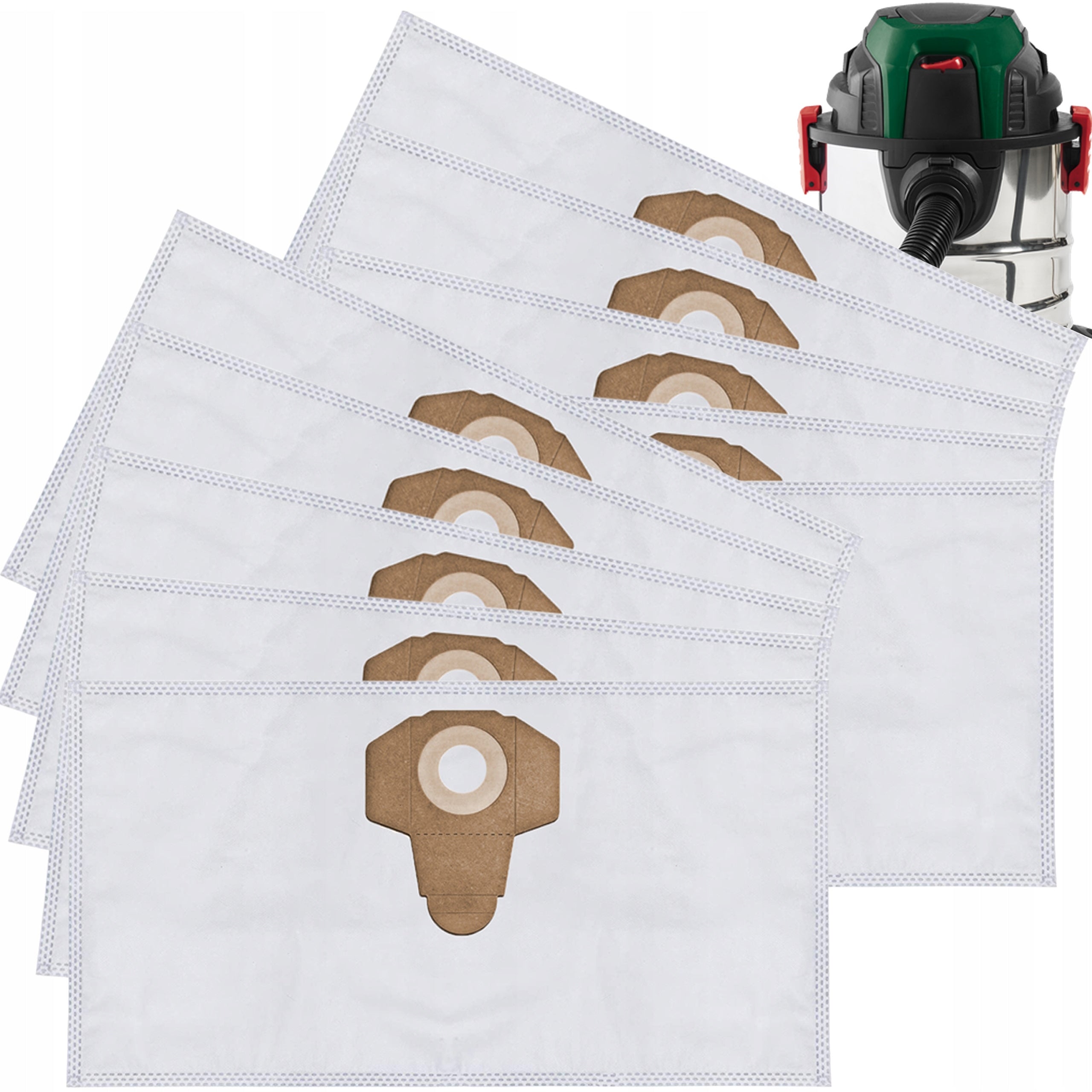 10xParkside PWD 20 C3 A1 PWD 12 B1 PWD 20 B2 PWD20 PNTS Vacuum Cleaner Bags