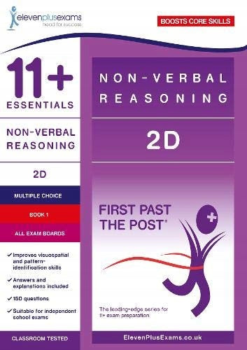 11+ Essentials Non-Verbal Reasoning 2D Book 1