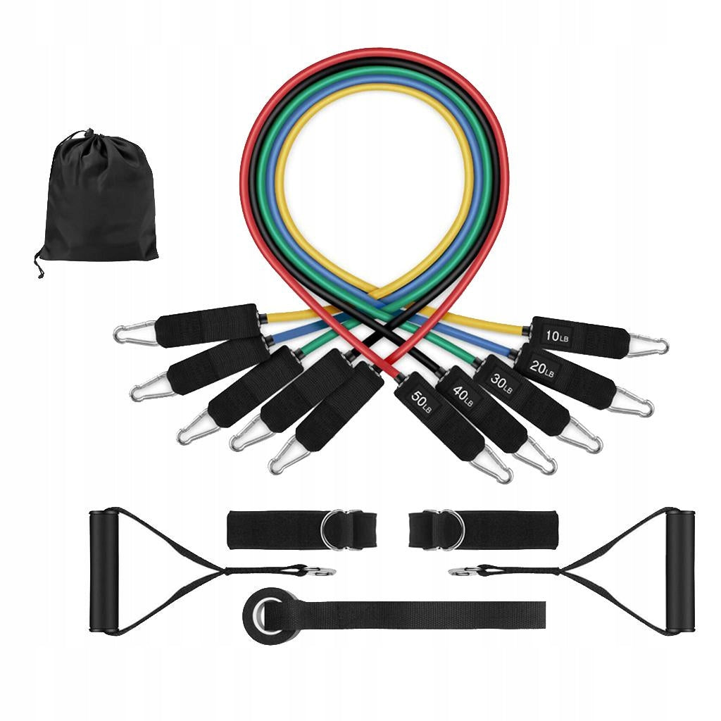 11 PCS Resistance bands Set of resistance bands,.