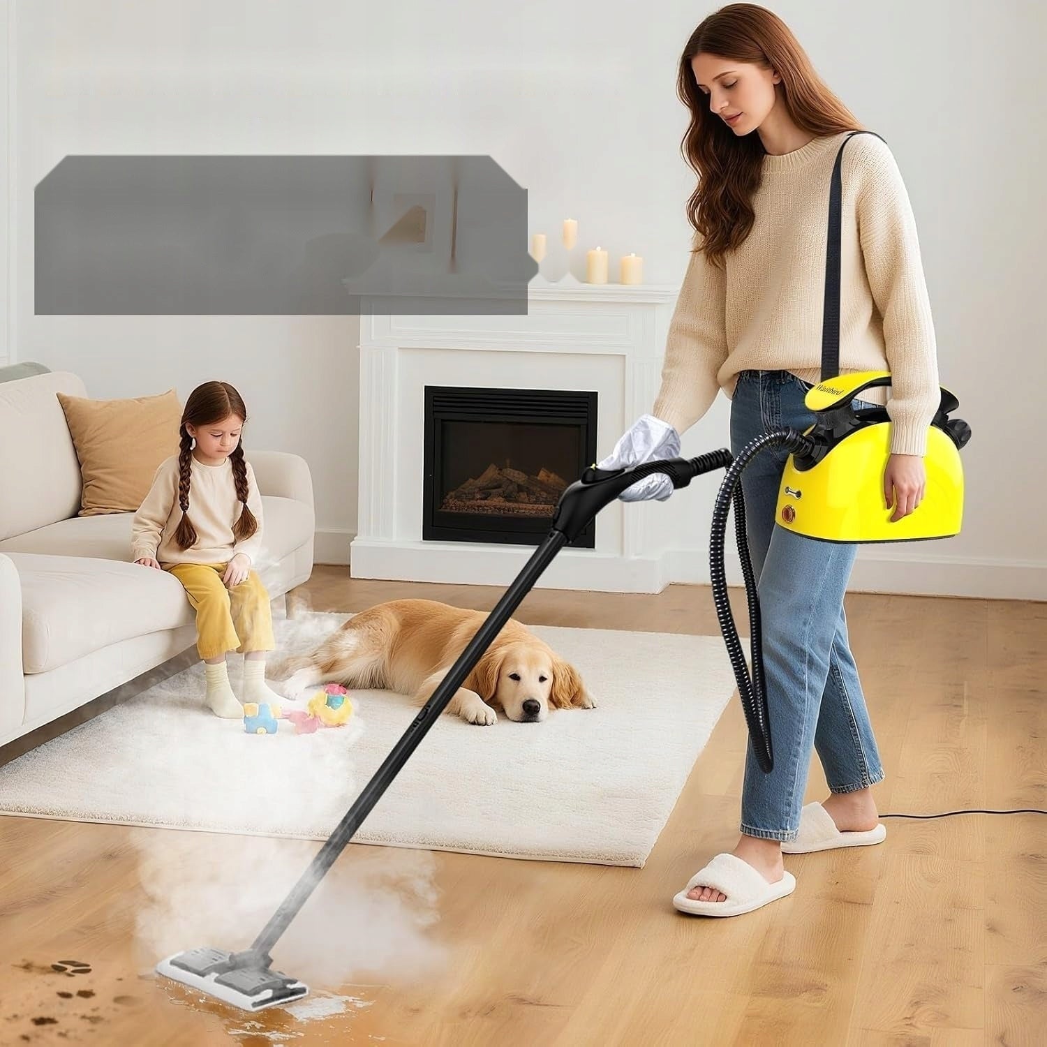1100W 21IN1 MULTIFUNCTION STEAM CLEANER FOR CAR HOME WITH ACCESSORIES Model 21W1