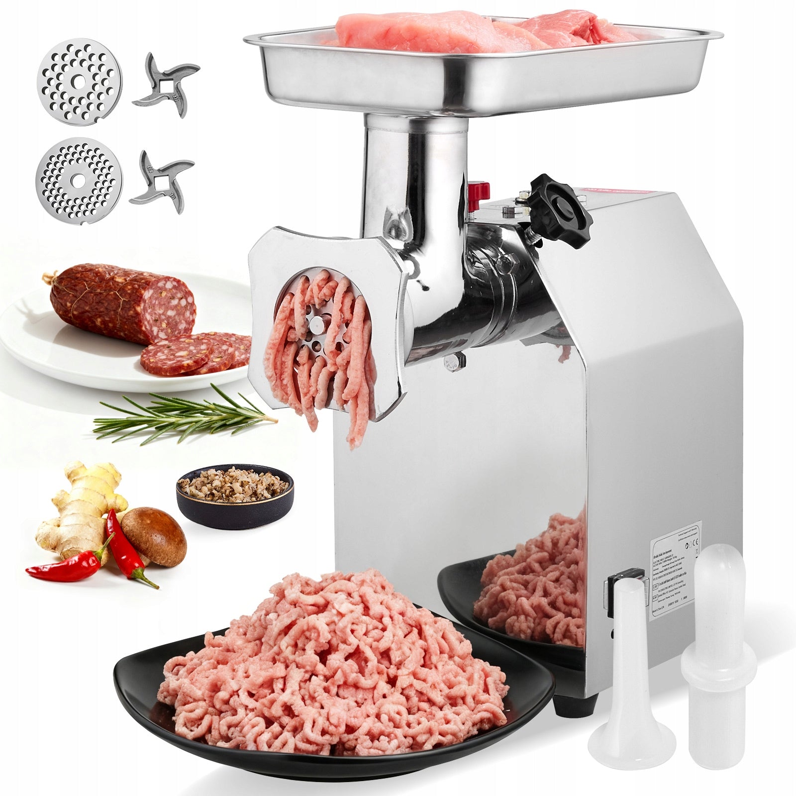 1100W Stainless Steel Desk Grinding Machine 9,2 Pound/Minute Manufacturer code SYTMDDJRJSYS7