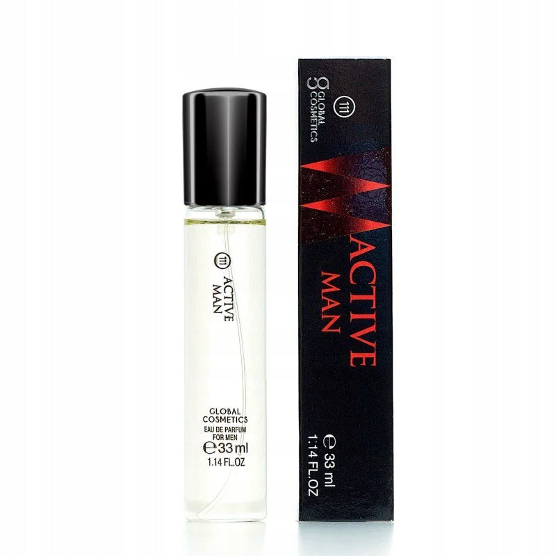 111 PERFUME MEN'S perfume PERFECT GIFT FOR HIM ACTIVE MAN 33ml