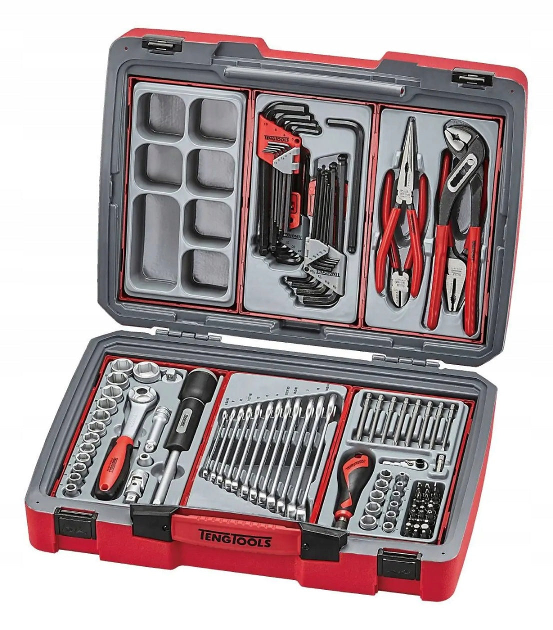 114 PIECE TOOL SET WRENCHES PLIERS SCREWDRIVER TC-6T01 TENG TOOLS
