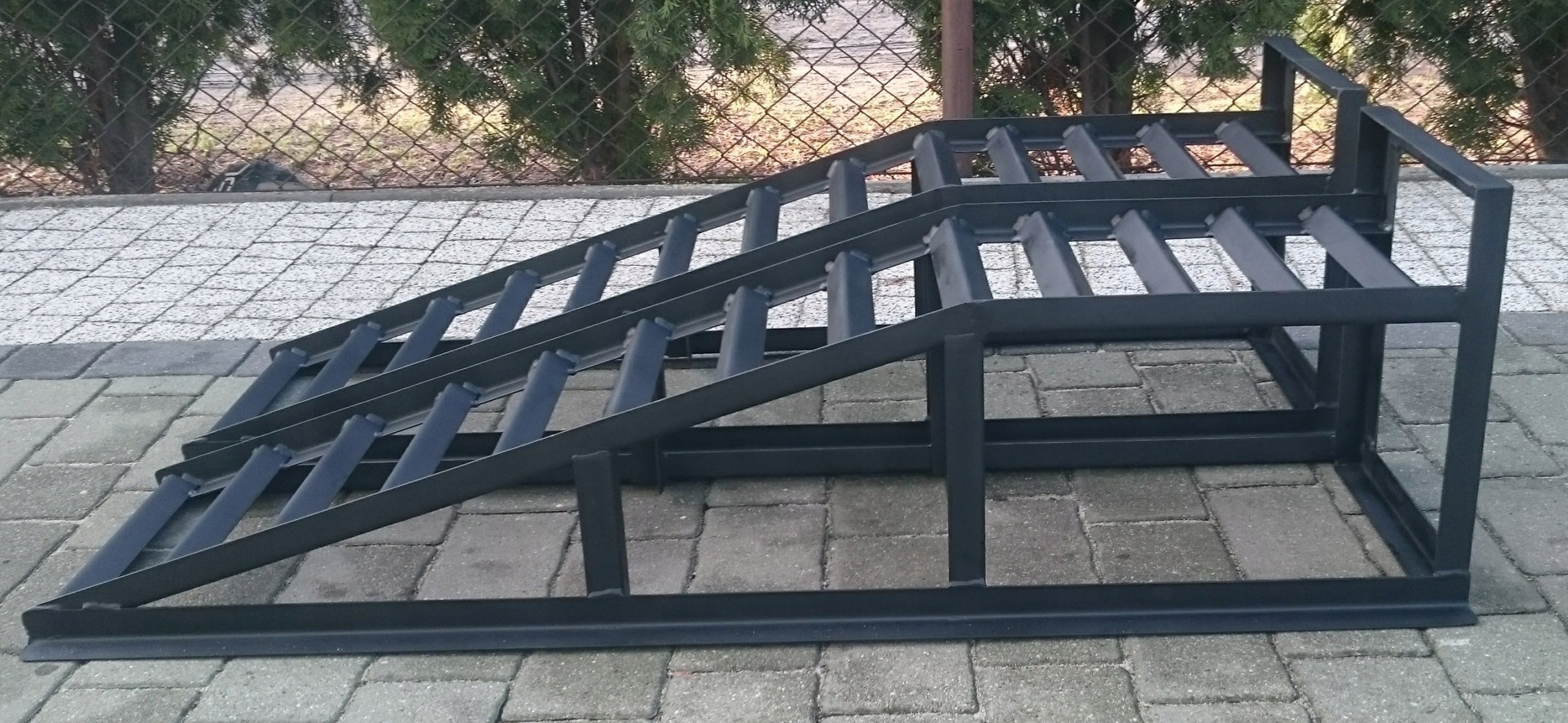 Automobilio rampos, 2 vnt., 3 t talpa