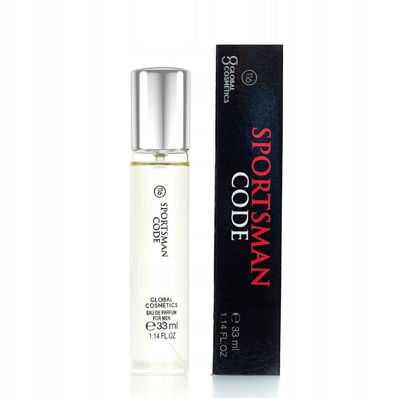 116 SPORTSMAN CODE Men's Perfume 33ml Fresh Lasting Scent Strong Manufacturer code 116