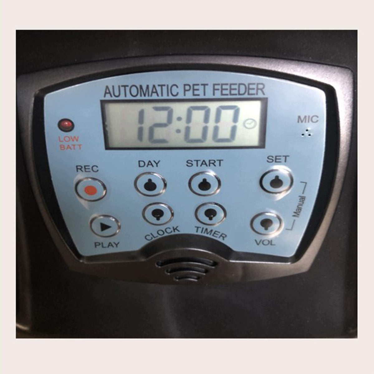 11L Cat Automatic Feeders with Voice Recorder Dog Smart Dry Food Dispenser Packaging status original