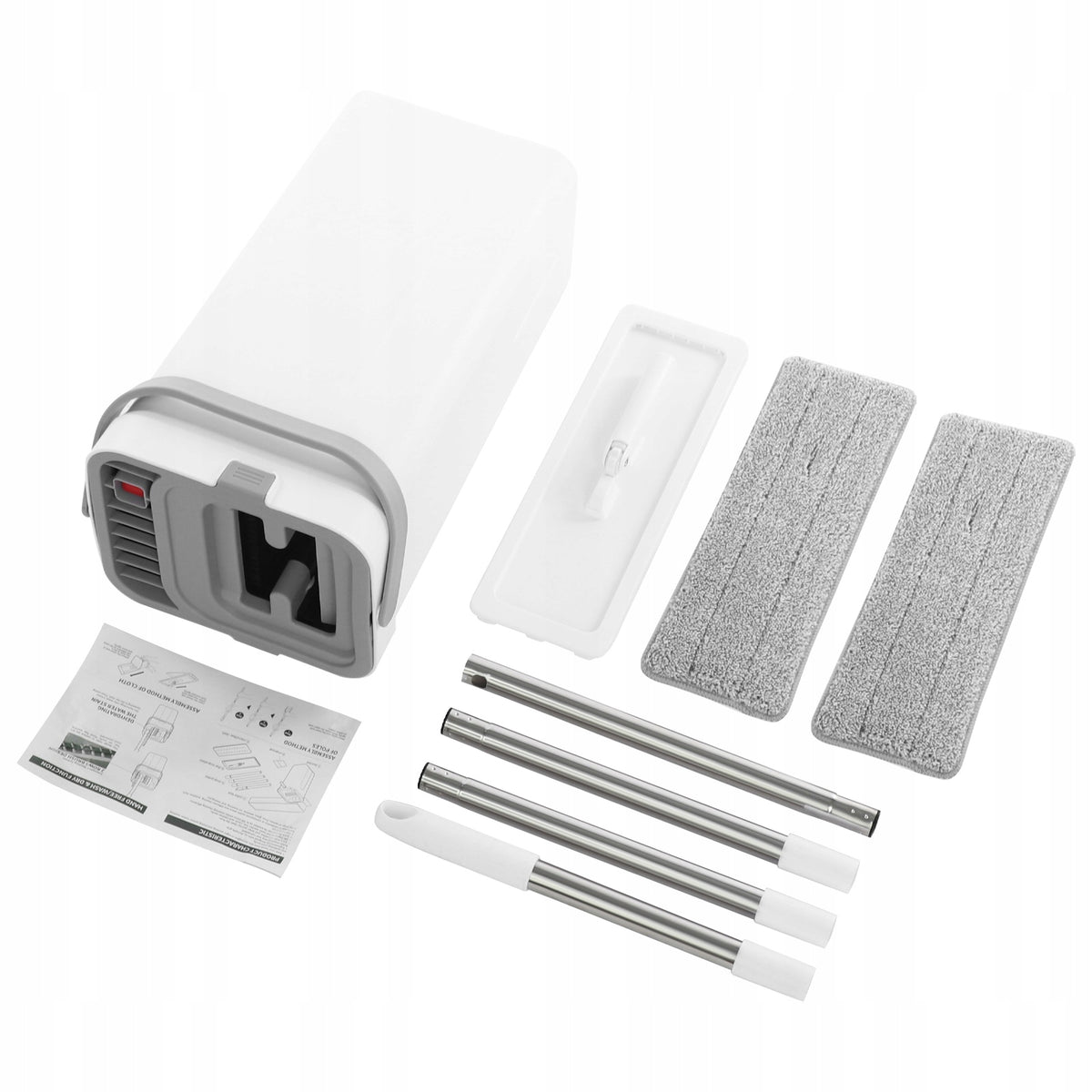 11L Hands-Free Flat Mop & Bucket Set for Wall & Glass Cleaning Manufacturer code 742058624257