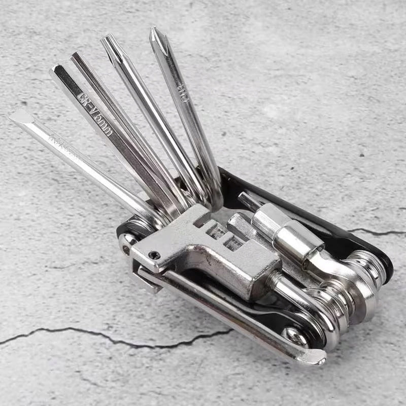 11in1 MULTITOOL BICYCLE WRENCH SET SCOOTER BIKE TOOLS Model Zestaw kluczy multitool rowerowy 11w1
