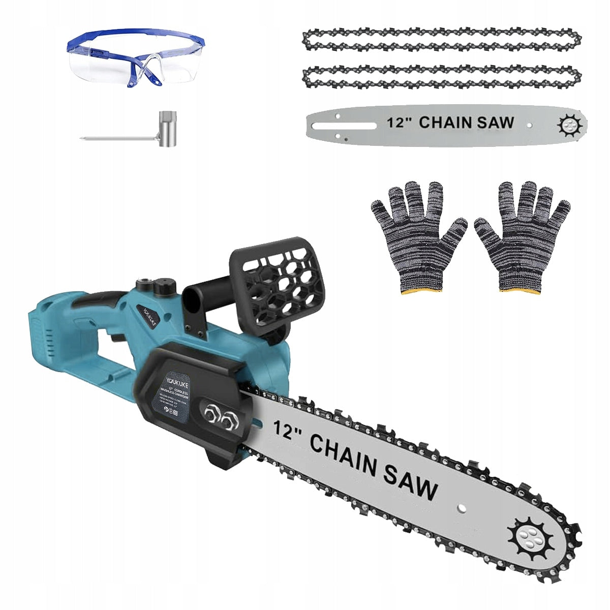 12" CHAINSAW SAW For Makita 18V Cordless Chainsaw Manufacturer code 4059612379178