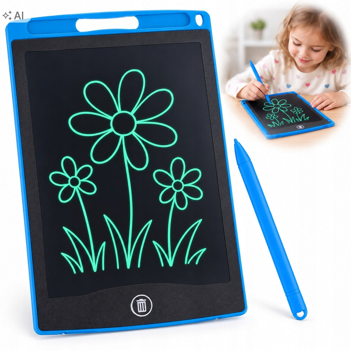 12 INCH GRAPHIC DRAWING TABLET FOR KIDS WITH ELECTRONIC STYLUS
