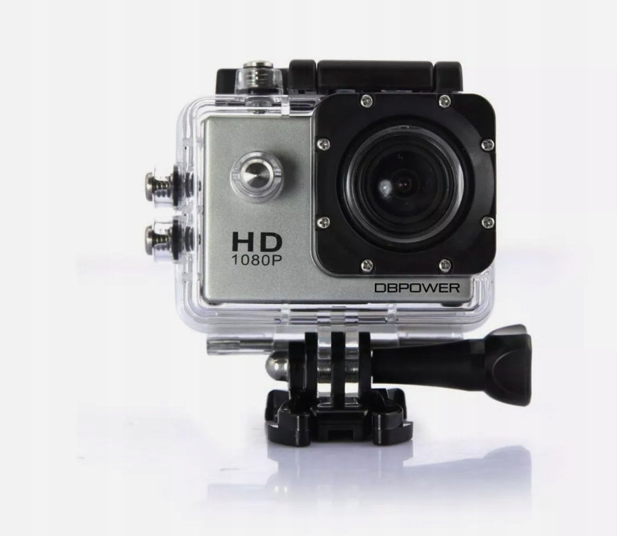 12 MP Action Cam DBPOWER 1080P WATERPROOF SPORTS CAMERA
