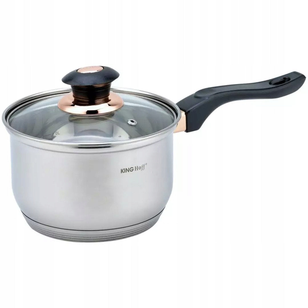 12 PIECE SET OF POTS KINGHOFF KH-1767 Line Jumbo
