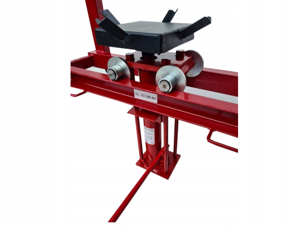 12 TONNE HYDRAULIC CHANNEL LIFT WITH GEARBOX ATTACHMENT Manufacturer code techsk12