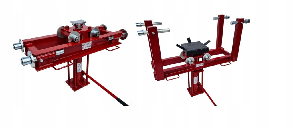 12 TONNE HYDRAULIC CHANNEL LIFT WITH GEARBOX ATTACHMENT