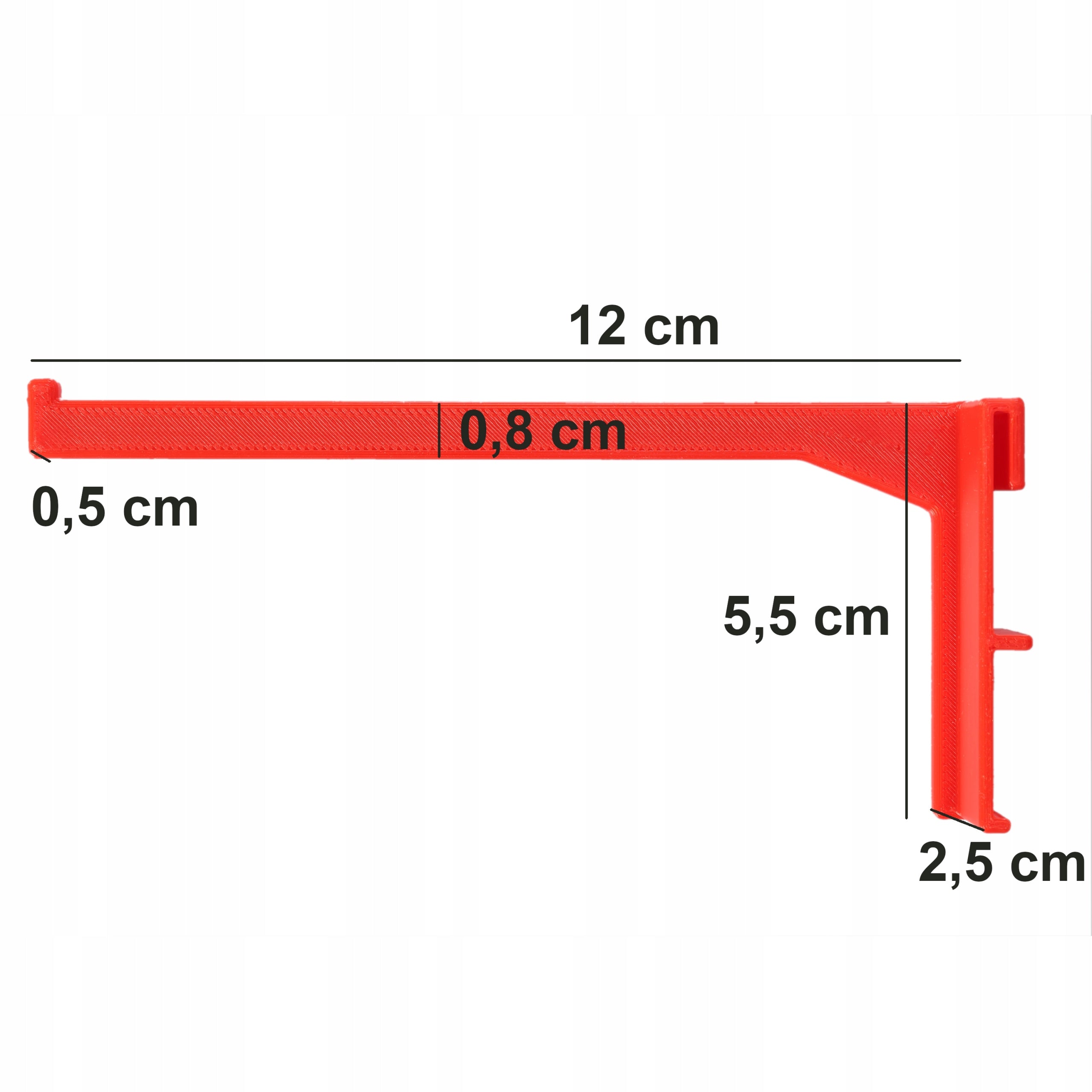 12 cm handle for tool board long hook workshop wall botle Manufacturer code 5904865739462