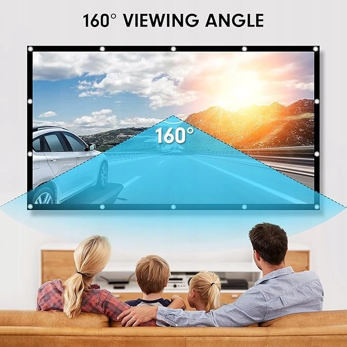 120" Projection Screen, 16:9 4K HD Folding Projection Screen Model OS-PS01
