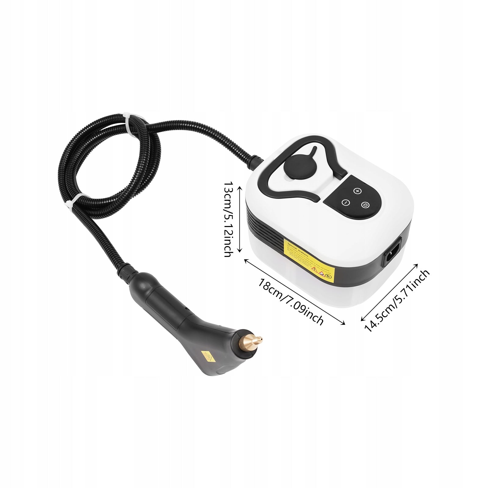 1200ml High-Temp Steam Cleaner, 1500W 220V, Portable Design with 1-6 Gears Brand no brand