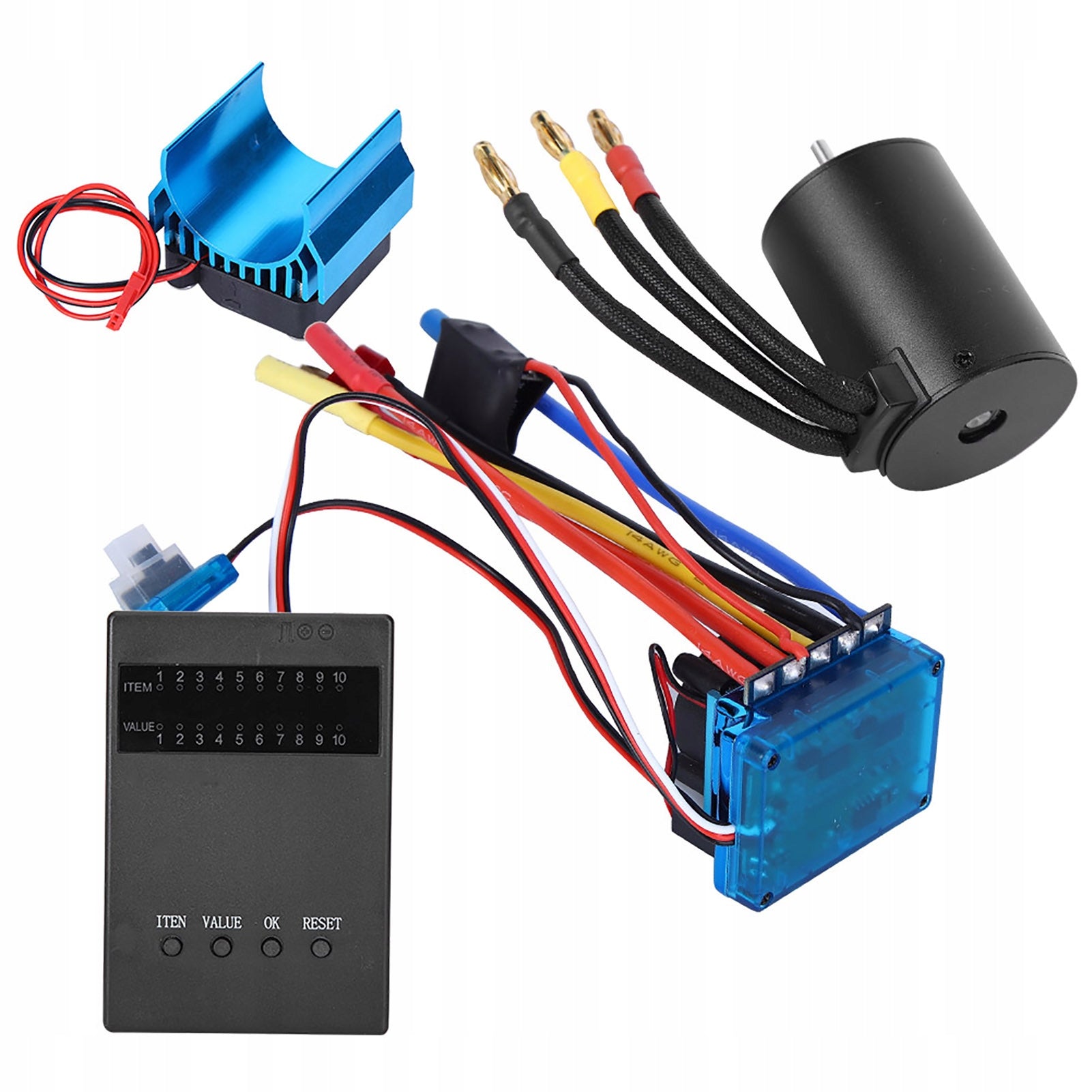 120A HEATSINK SOFTWARE CARD SET 3650 MOTOR 4300KV AKCESORIA RC Manufacturer code 2720200116114