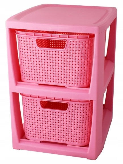 Branq Regal mit 2 Körben Rattan 