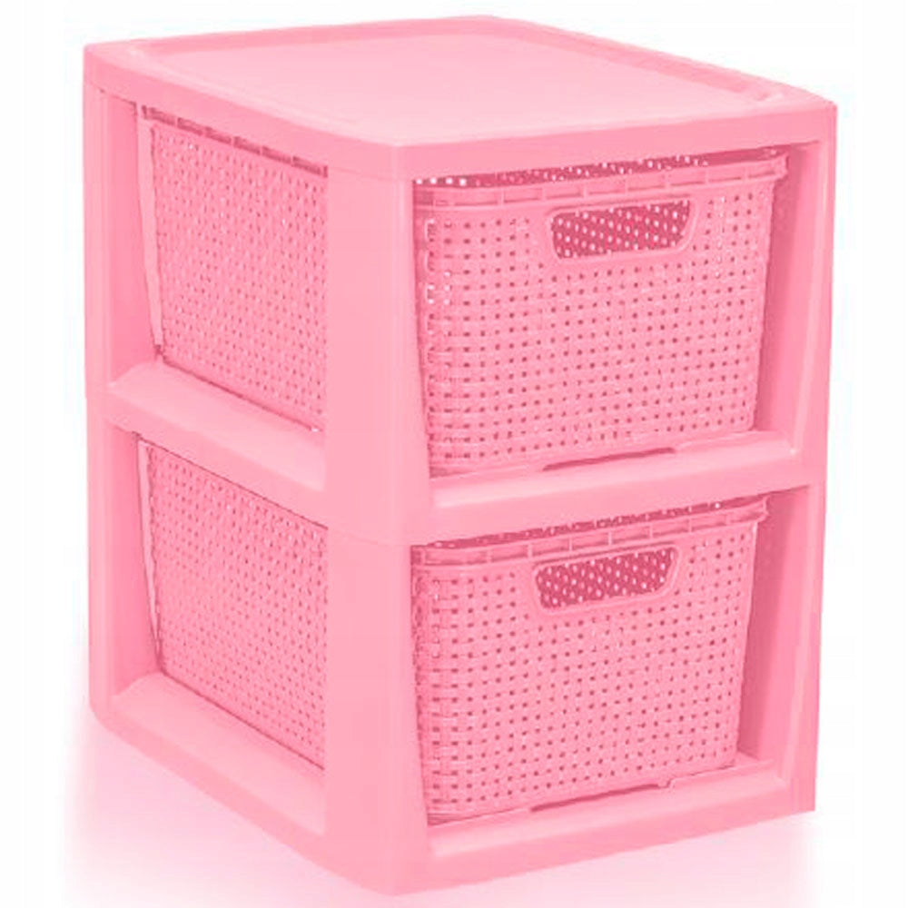Branq Regal mit 2 Körben Rattan 