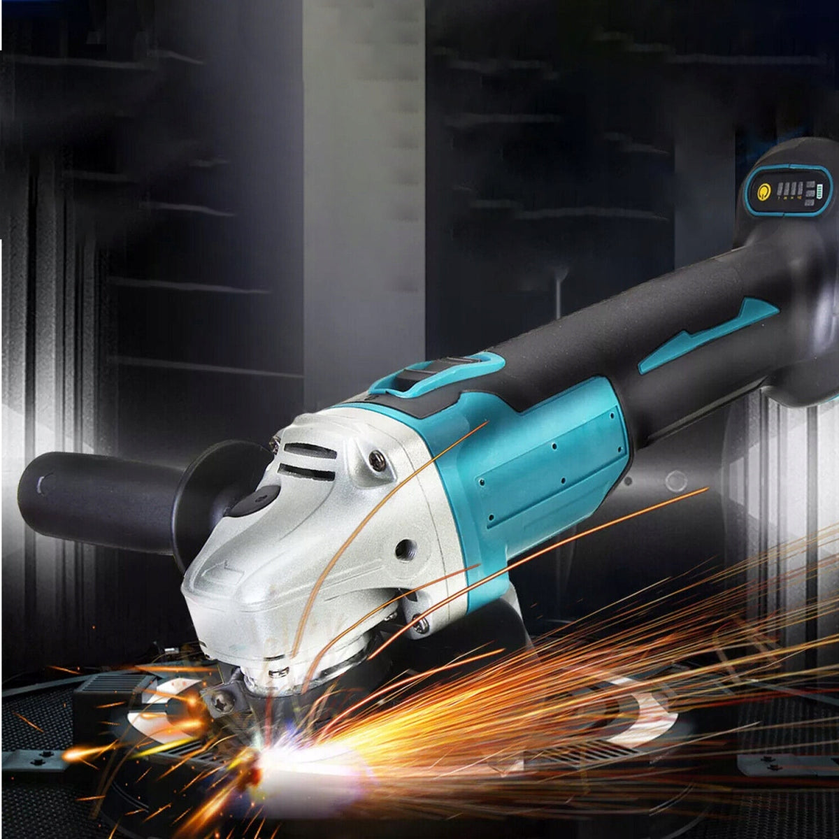 125 MM CORDLESS ANGLE GRINDER FOR CUTTING WOOD AND TILES Manufacturer code BE0002915