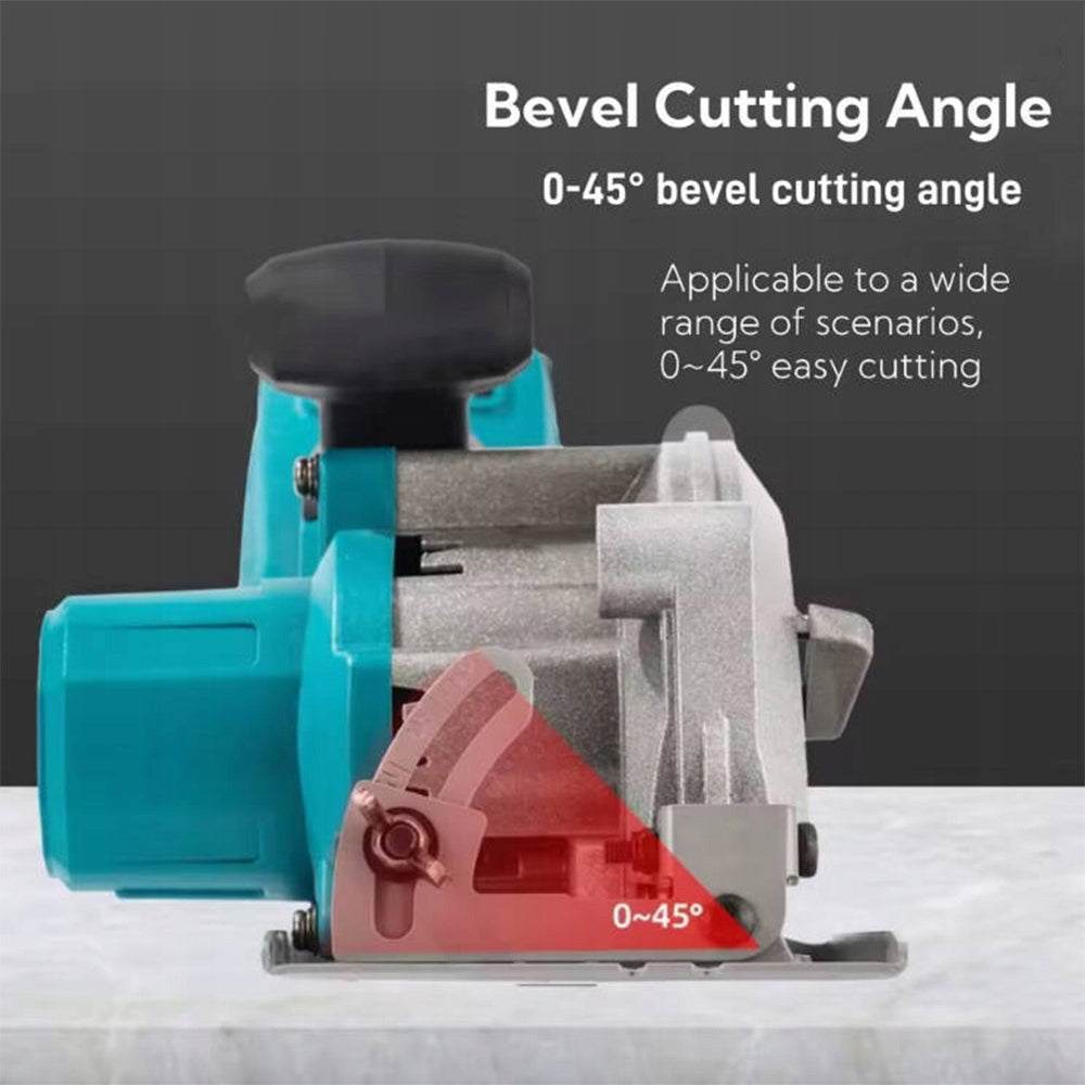 125mm Brushless Circular Saw For Wood Cutter 6500 RPM Professional Cutting Product weight with unit packaging 2.1 kg