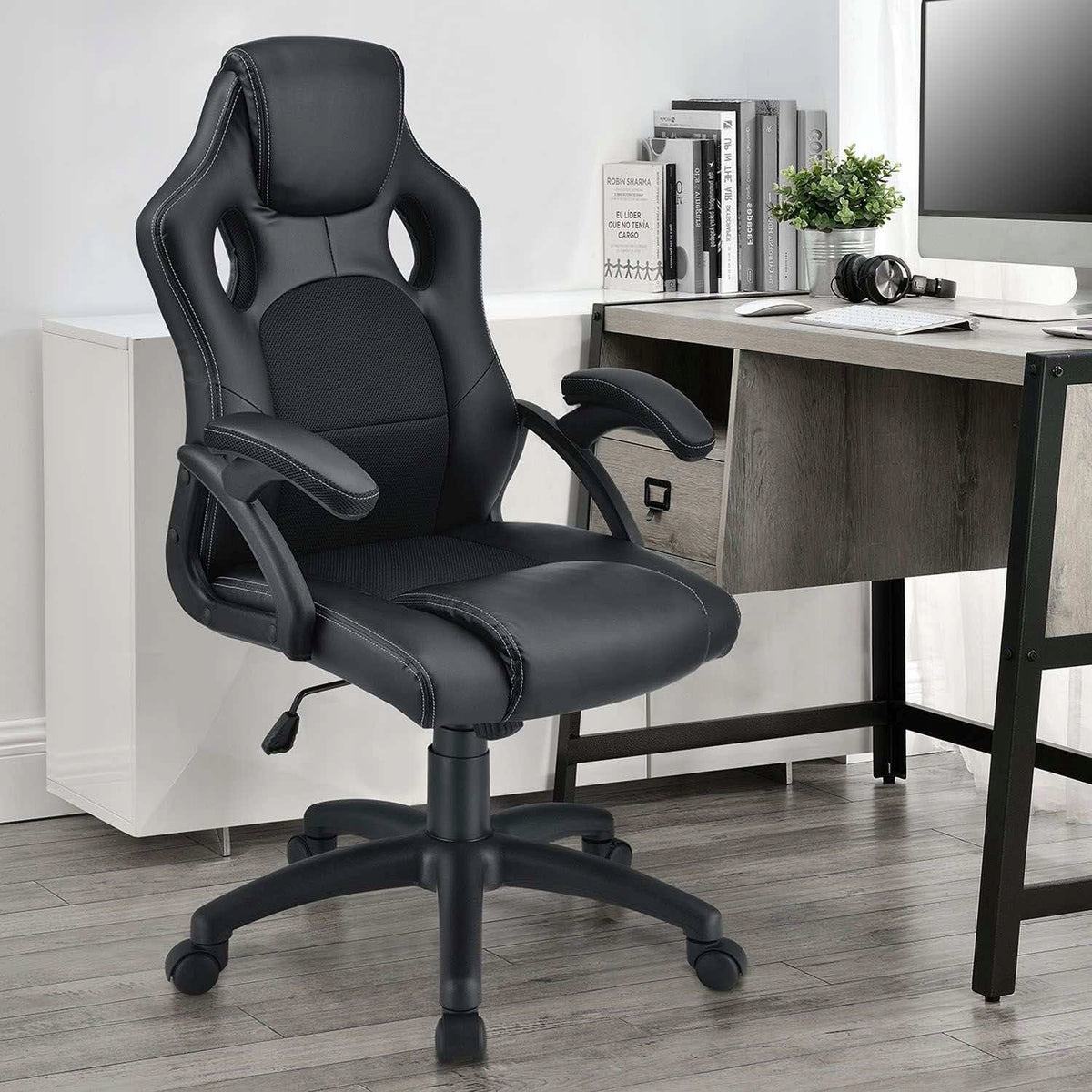 129 Modern office swivel bucket chair Rzeszów Packaging status original