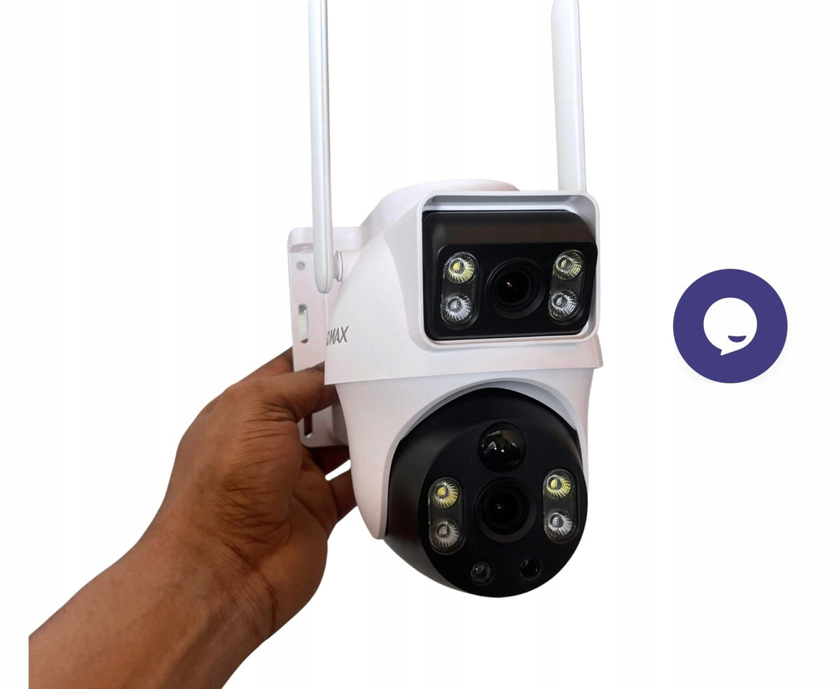12MP V380 MAX WiFi Solar Powered 360 Security Camera Brand no brand