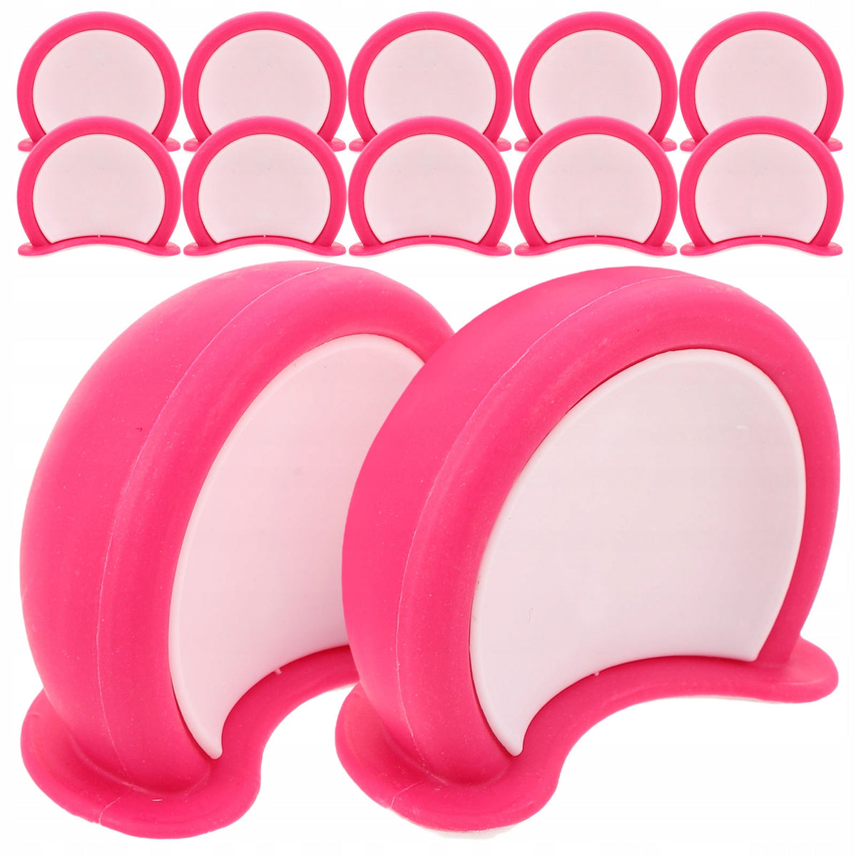 12Pcs Adorable Bear Ear Helmet Stickers for Motorbike and Scooter Helmets