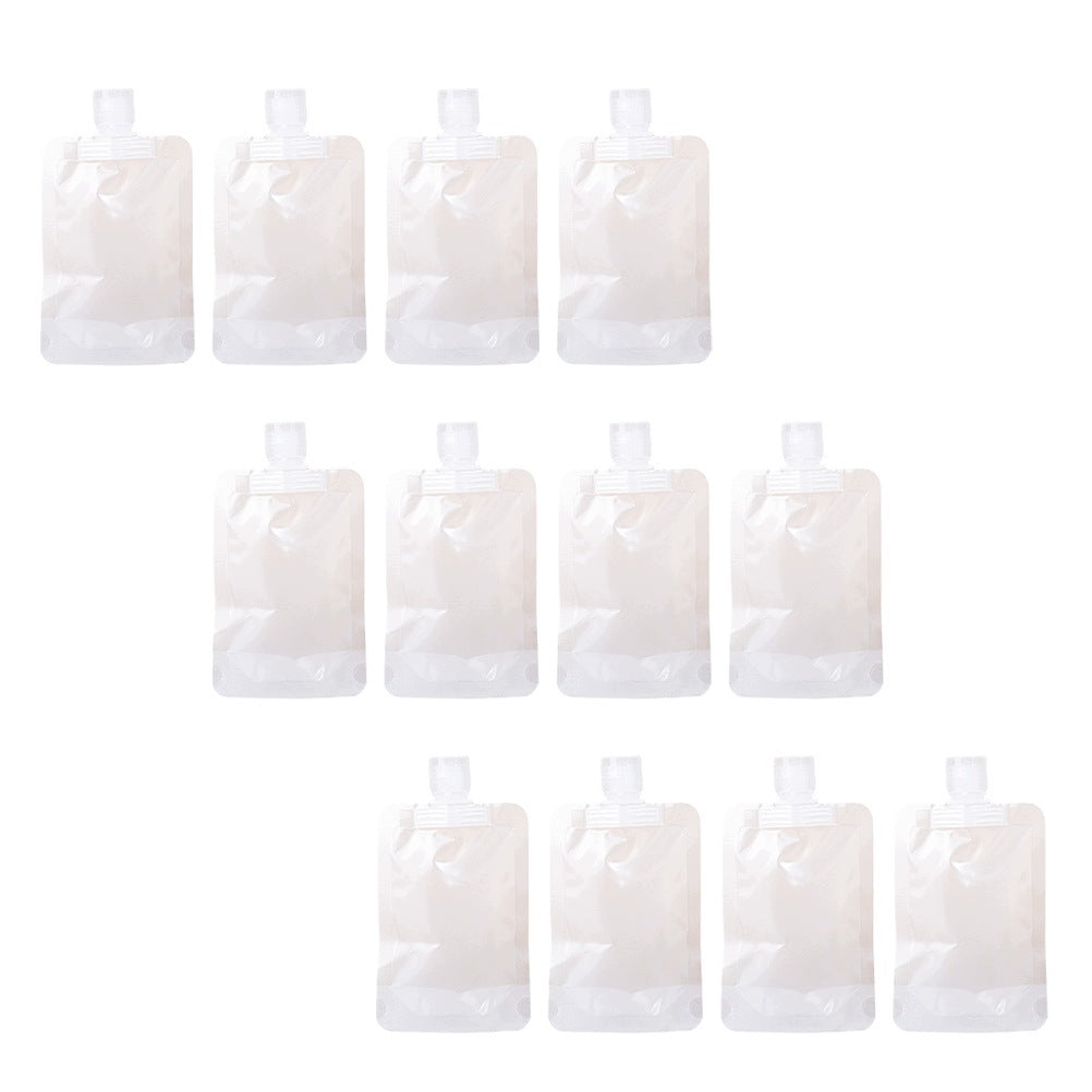 12Pcs Portable Reusable Lotion and Shampoo Storage Travel Bags