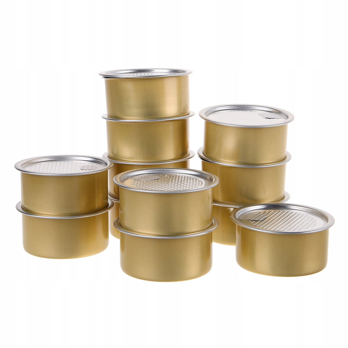12SZT WIELOFUNKCYJNE PUSZKI ALUMINIOWE DO PRZECHOWYWANIA ŻYWNOŚCI Manufacturer code 19072761