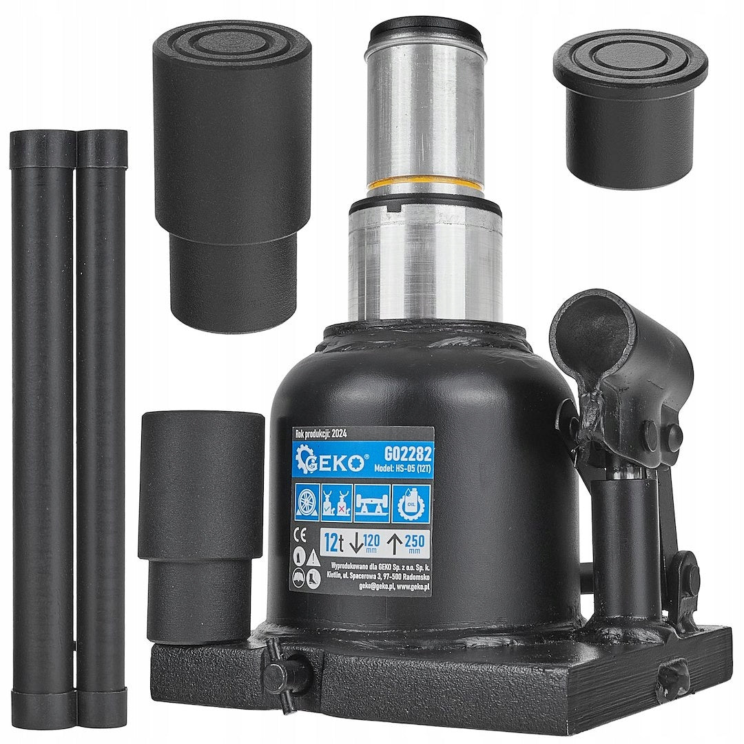 12T HYDRAULIC BOLLARD LIFT - TWO-STAGE LOW