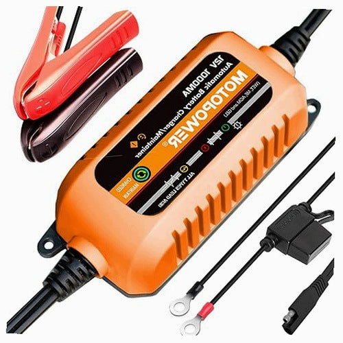 12V 1000MA BATTERY CHARGER AUTOMATIC BATTERY MAINTENANCE