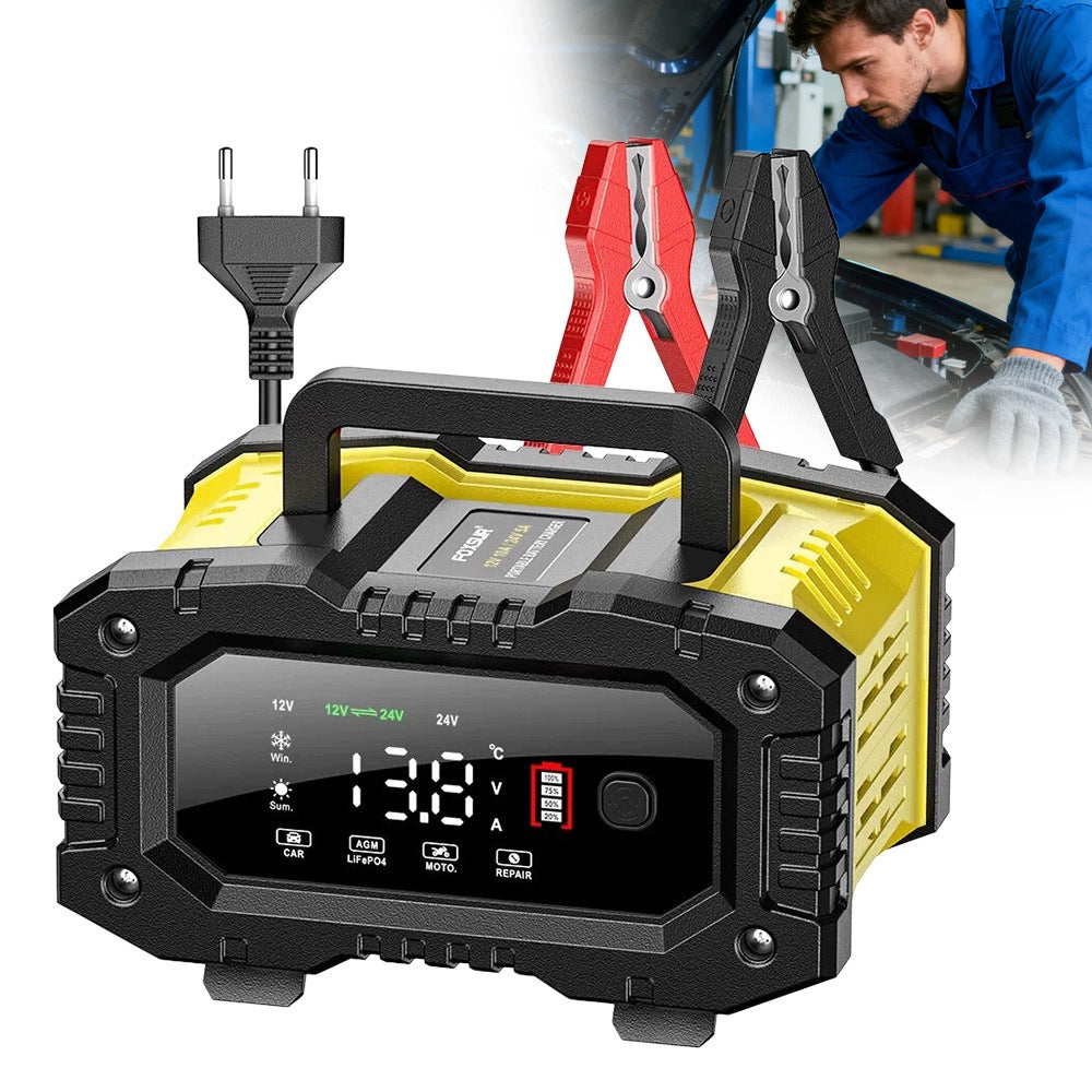 12V 24V 10A BATTERY CHARGER DIGITAL LCD DISPLAY