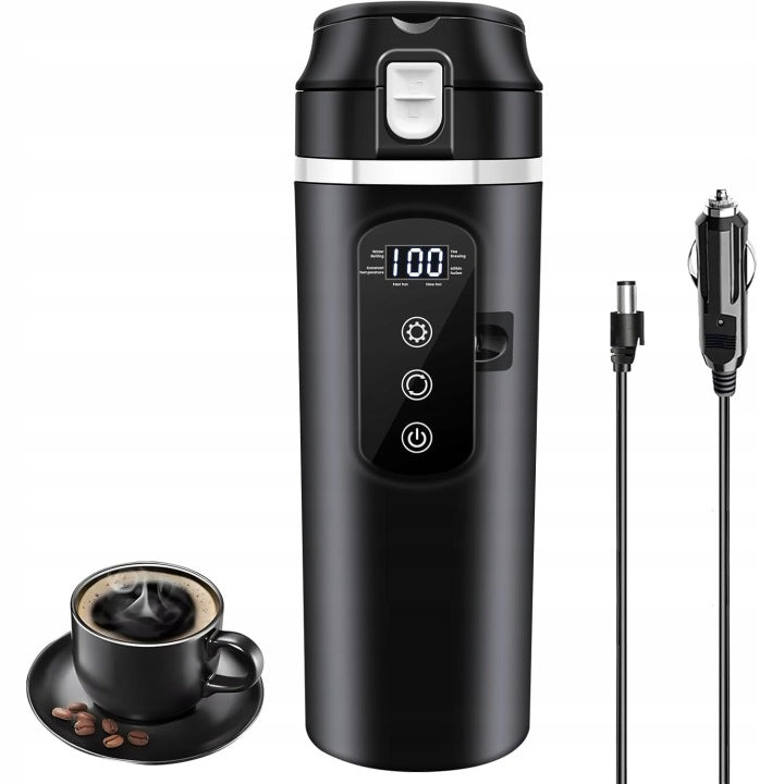 12V/24V Electric Kettle For Car Travel Mug Heating 500ml