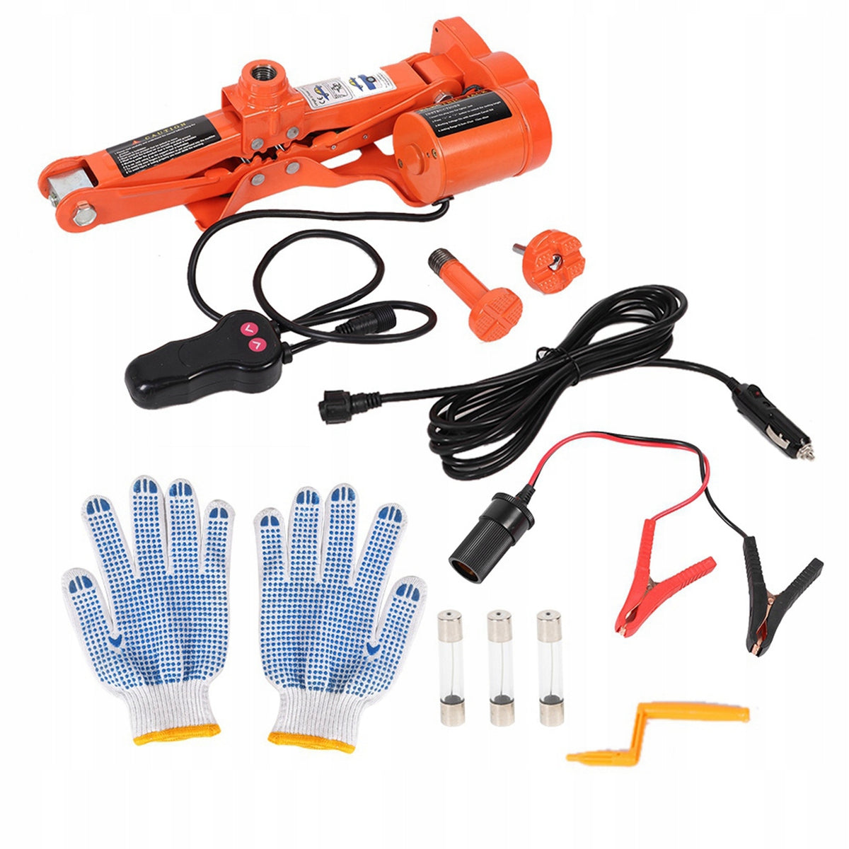 12V 3 Tons 42CM Electric Scissor Lift Electric Pump 7I