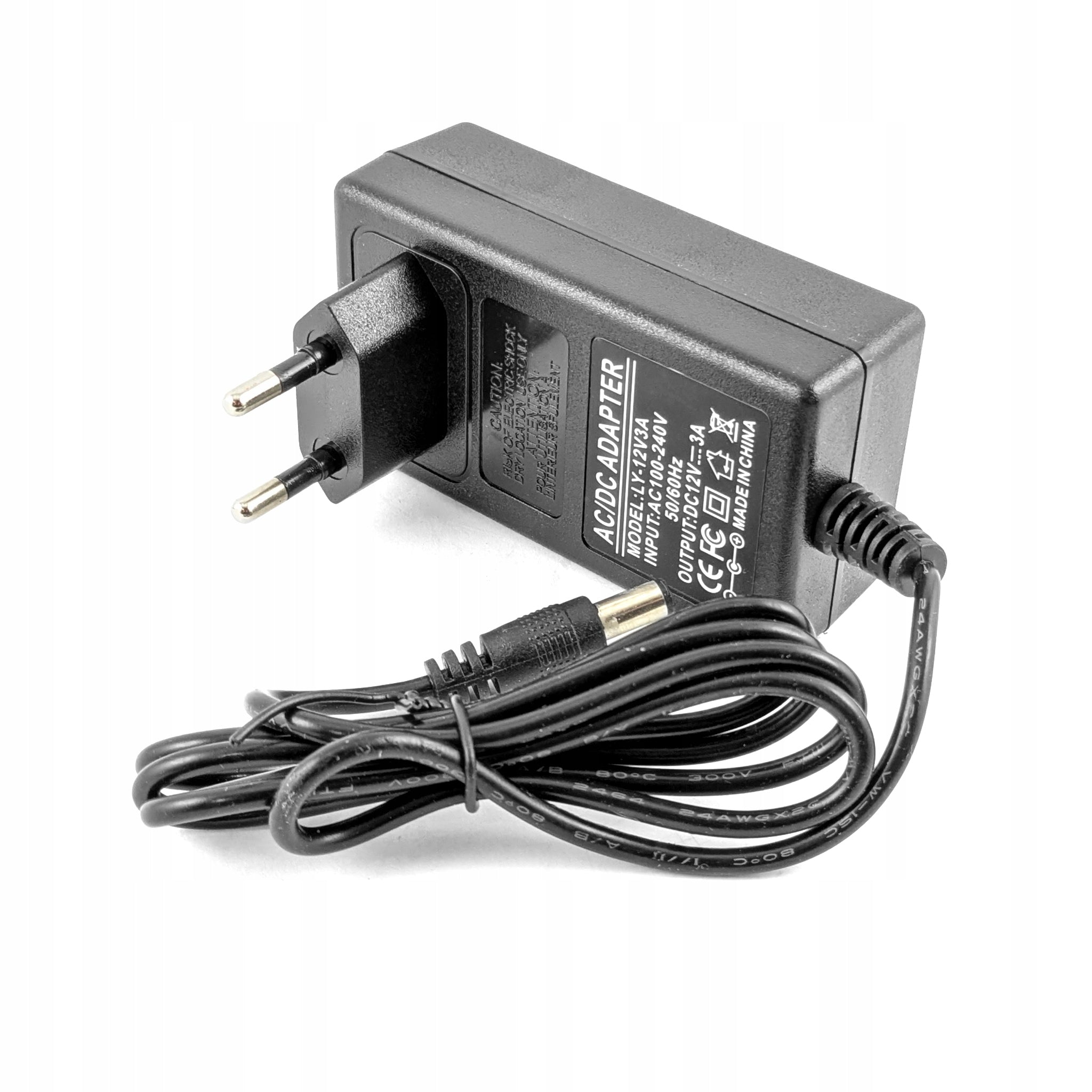 12V 3A Network Charger for Rechargeable Batteries Flytec V030 V080