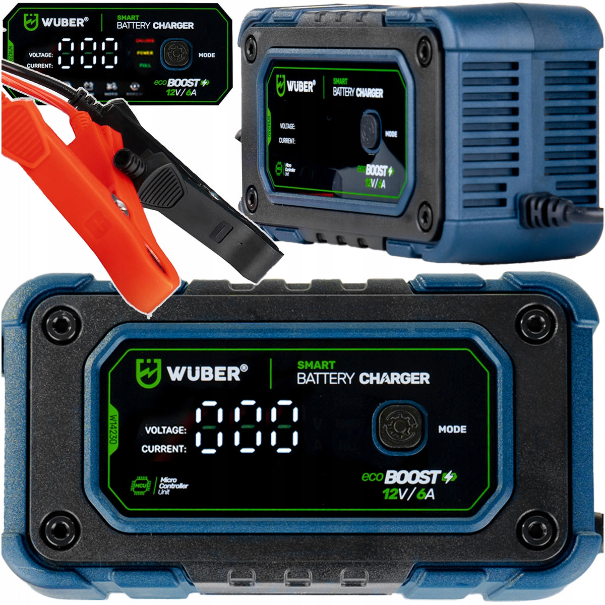 12V 6A CAR MICROPROCESSOR BATTERY RECTIFIER LCD CHARGER