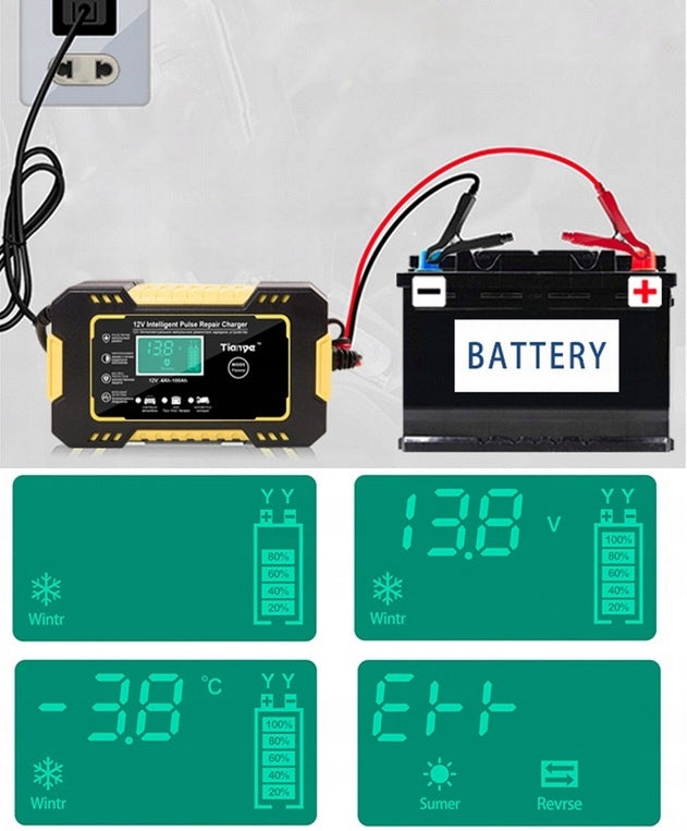 12V/6A Smart Rechargeable LCD Rectifier Brand no brand