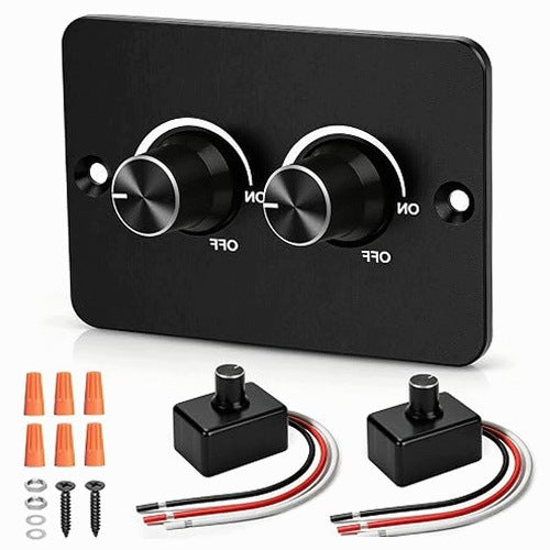 12V LED DIMMER DUAL PWM SWITCH FOR LIGHTING STRIPS