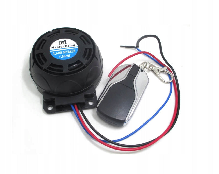 12V Motorcycle Alarm System with 2 Remotes, Anti-Theft Security Weight 125 g