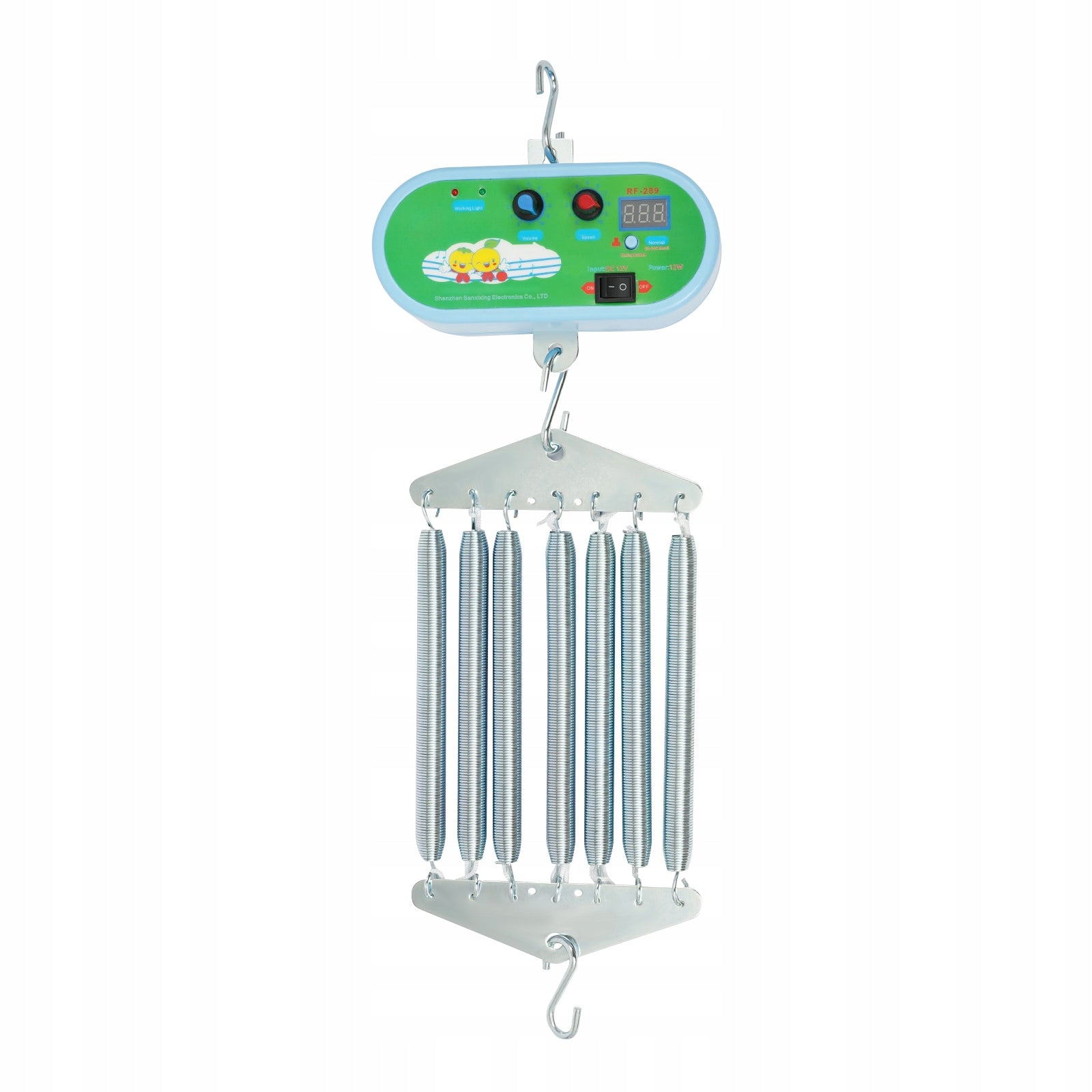 12W 7-SPRINGS 0-12 MONTHS BABY SWING CONTROLLER WITH ADJUSTABLE SETTINGS Manufacturer code 769892863581